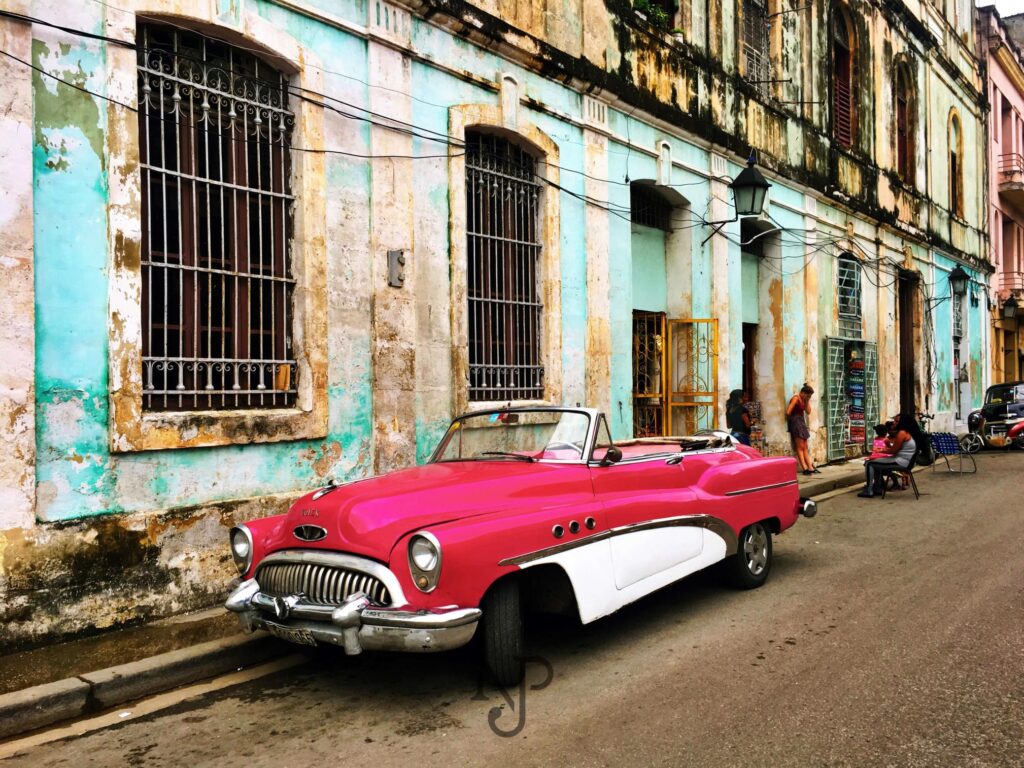 A vintage Buick in the streets of old Havana Cuba nathan jordan photography